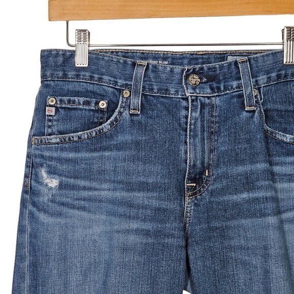 Adriano Goldschmied The Ex-Boyfriend Slim Slouchy Slim Jeans Distress Women 27R - Picture 12 of 12